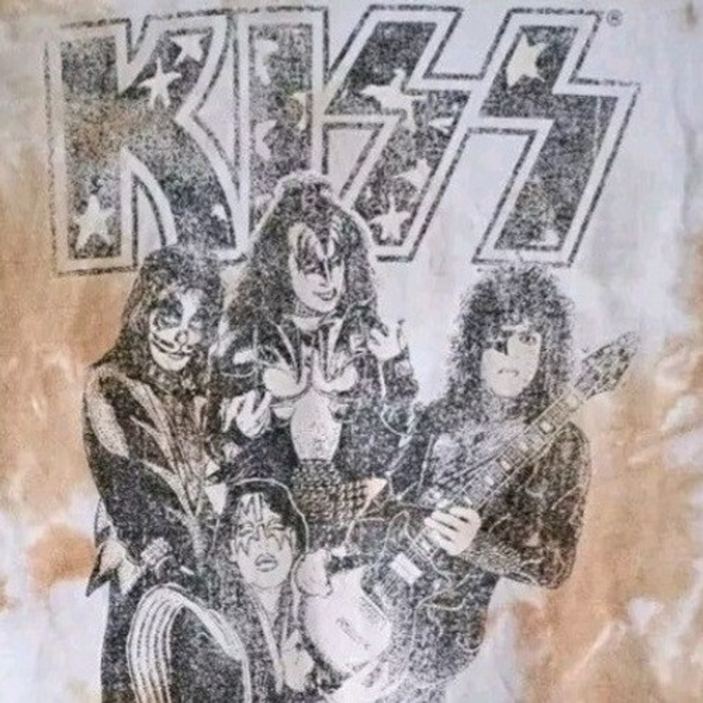 KISS Tie Dyed Women's Size Small Tee Shirt - Picture 2 of 5